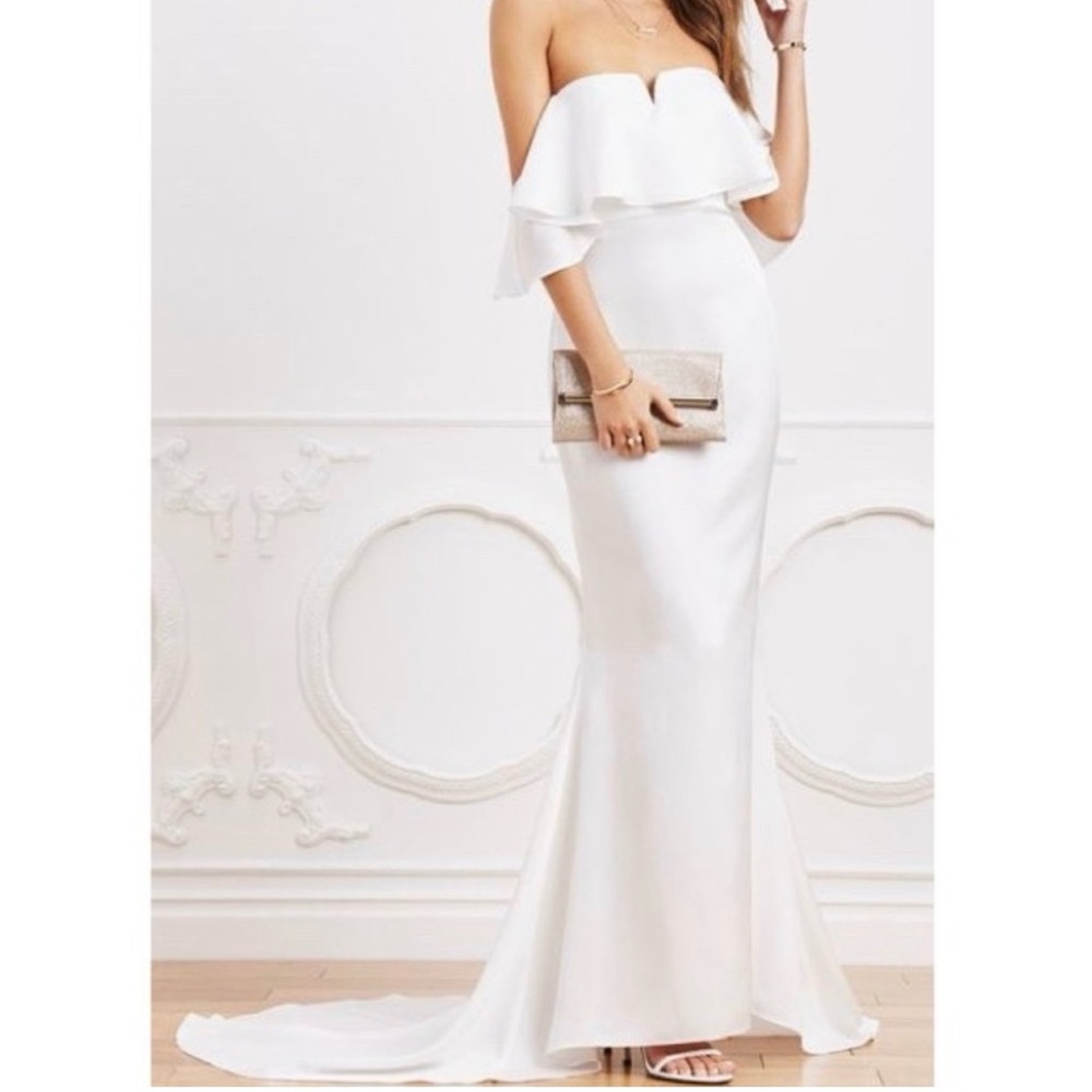 LOVERS + FRIENDS Santa Barbara Off Shoulder Dress